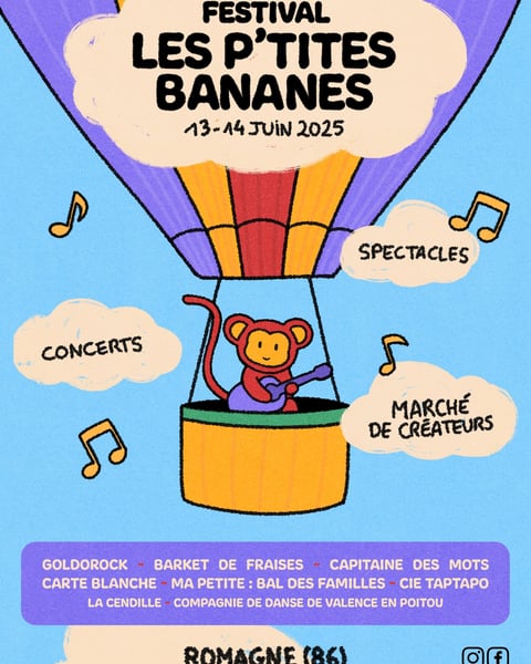 Festival Les P'tites Bananes 2025