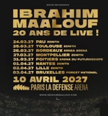 Ibrahim Maalouf, 20 ans de Live !