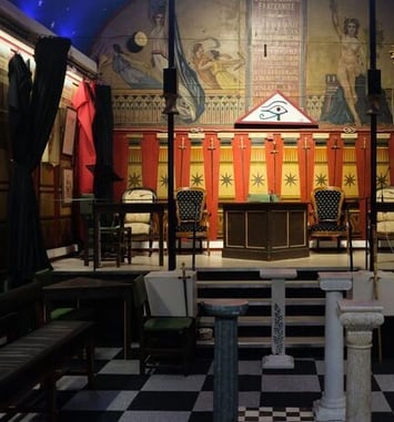 Visite du Temple de la Grande Loge de France