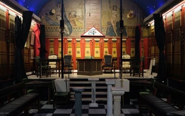 Visite du Temple de la Grande Loge de France