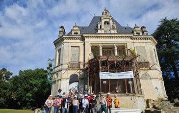 Visite extérieure la Villa des Prés Mignons