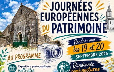 Visite libre avec exposition photographiques de l'église de La Chapelle-Montreuil