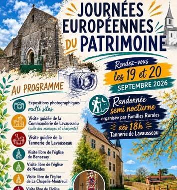 Randonnée semi nocturne organisée par Familles Rurales