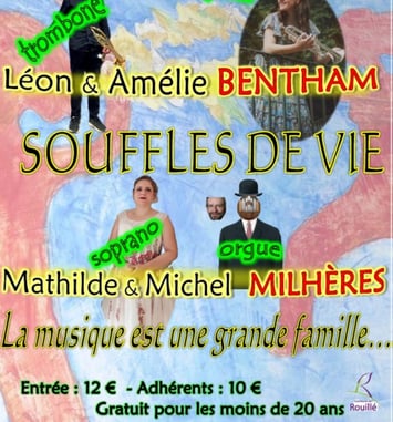 Concert trompette, trombone, voix et orgue