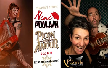 Concerts festifs Nini Poulain / Picon Mon amour