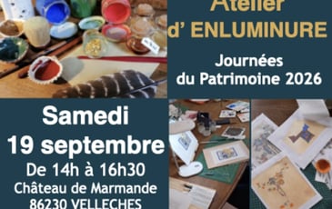 Atelier : à la découverte de l'enluminure médiévale