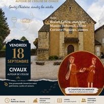 Le Festin des siècles : déambulation gourmande et contée autour de l'église de Civaux