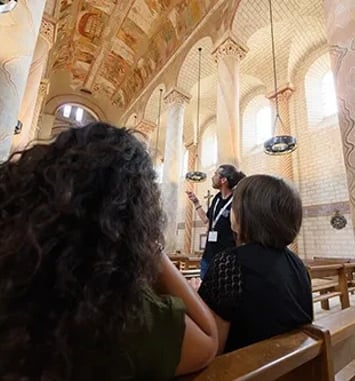 Visite guidée de l'abbatiale de Saint-Savin