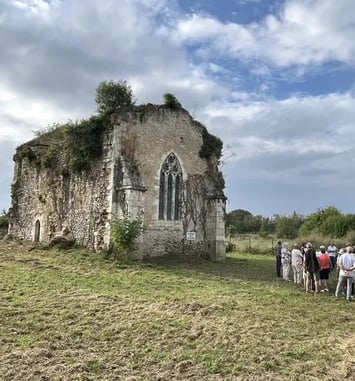 Visite commentée de la chapelle de Graillé à Pindray