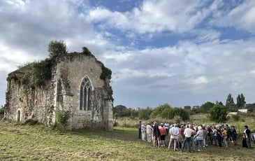 Visite commentée de la chapelle de Graillé à Pindray