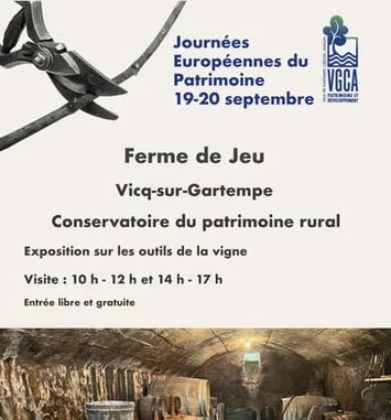 Visite de la Ferme de Jeu , conservatoire du patrimoine rural