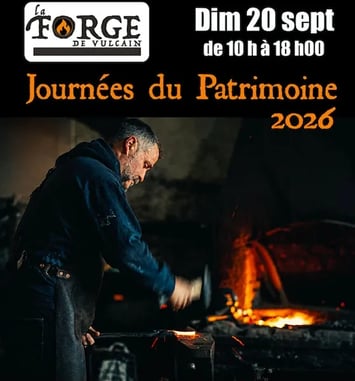 Portes ouvertes à la forge de Vulcain à Sanxay
