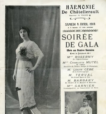 L'Odyssée du théâtre municipal de Châtellerault à travers les archives de la ville & d'un podcast