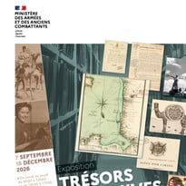 Exposition Trésors d'archives. Les richesses du Service historique de la Défense à Châtellerault