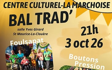 Bal trad avec Boutons Pression et Foulsapat