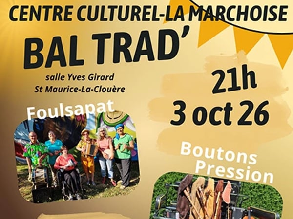 Bal trad avec Boutons Pression et Foulsapat
