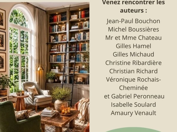 2ème salon du livre de la Résidence Services Carnot-Blossac