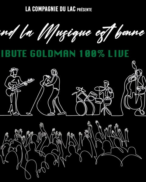 Hommage à Goldman 100% Live : Quand la musique est bonne
