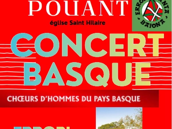 Concert basque à Pouant