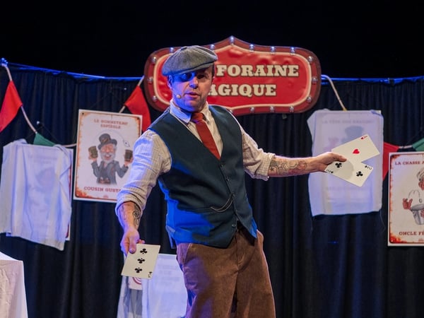 Maurice Douda, Le magicien de la fête foraine