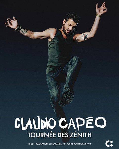 Claudio Capéo, Tournée